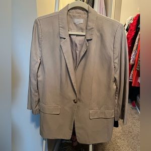 LOFT Tan Blazer Jacket